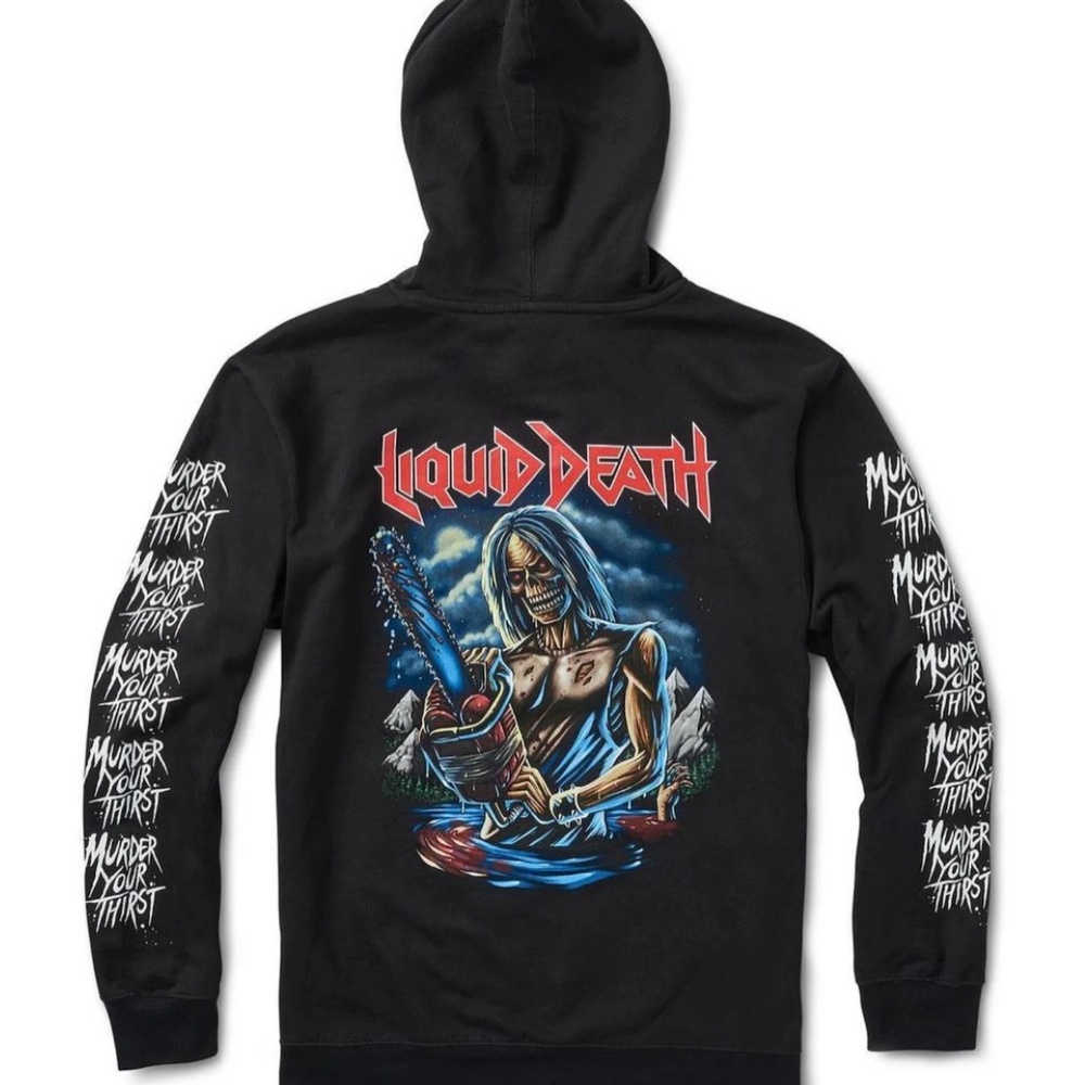 Liquid Death - Mega Death Inspired Sweatshirt (OOP)
